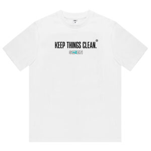 SEVEN Koszulka KEEP THINGS CLEAN WHITE rozm. L