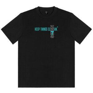 SEVEN Koszulka KEEP THINGS CLEAN SEVEN BLACK rozm. L